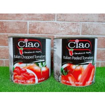 §洺禾§ CIAO 喬爾 碎粒番茄 切碎番茄 番茄丁 去皮蕃茄 整粒蕃茄 去皮整粒番茄 2.5KG